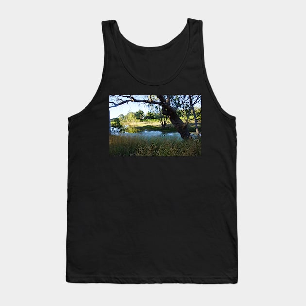 Vineyard View - Magpie Springs - Adelaide Hills Wine Region - Fleurieu Peninsula - Winery Tank Top by MagpieSprings